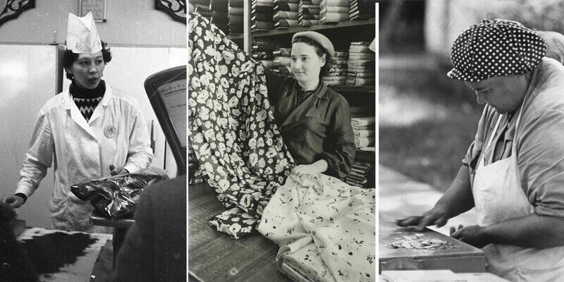 Королевы торговли: снимки советских продавщиц