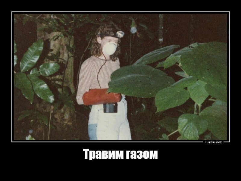 Травим газом