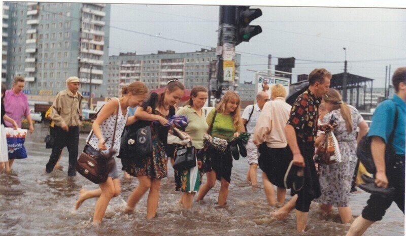 Каким был Санкт-Петербург в 1997 году? (смотрим старые фото и вспоминаем город 25-летней давности)