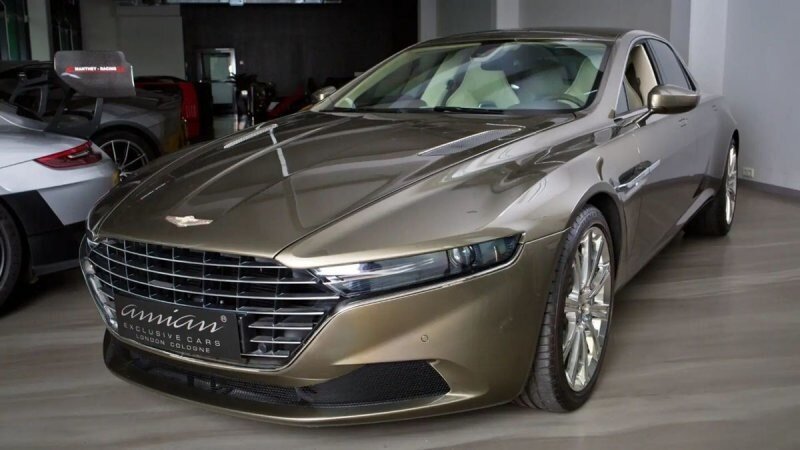 Седан Aston Martin Taraf с небольшим пробегом, который стоит больше миллиона долларов