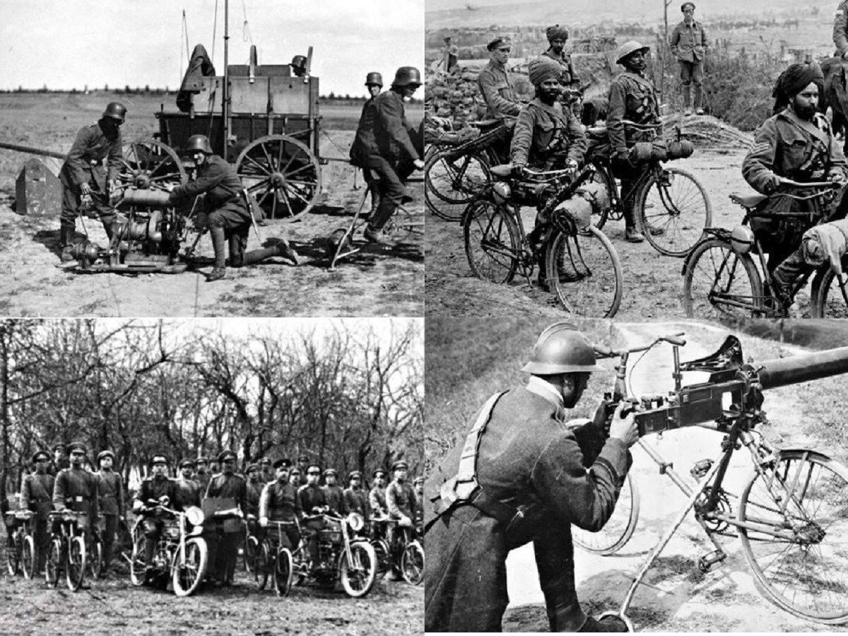 Война на «двухколёсных конях»: что представляли собой боевые велосипеды