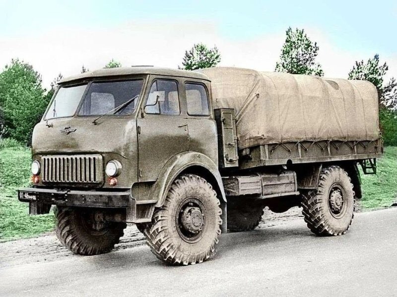 МАЗ-505: экспериментальный полноприводник из СССР