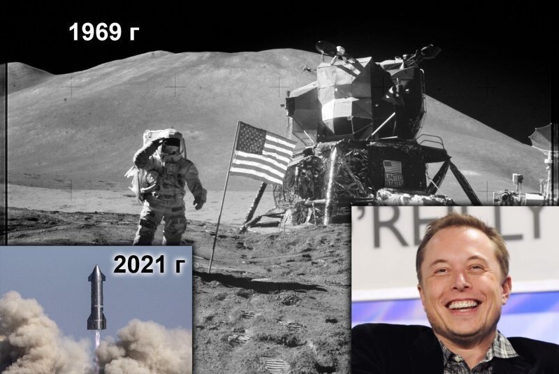 Как Илон Маск случайно разоблачил "высадку на луну" Аполлон-11 в 1969 г