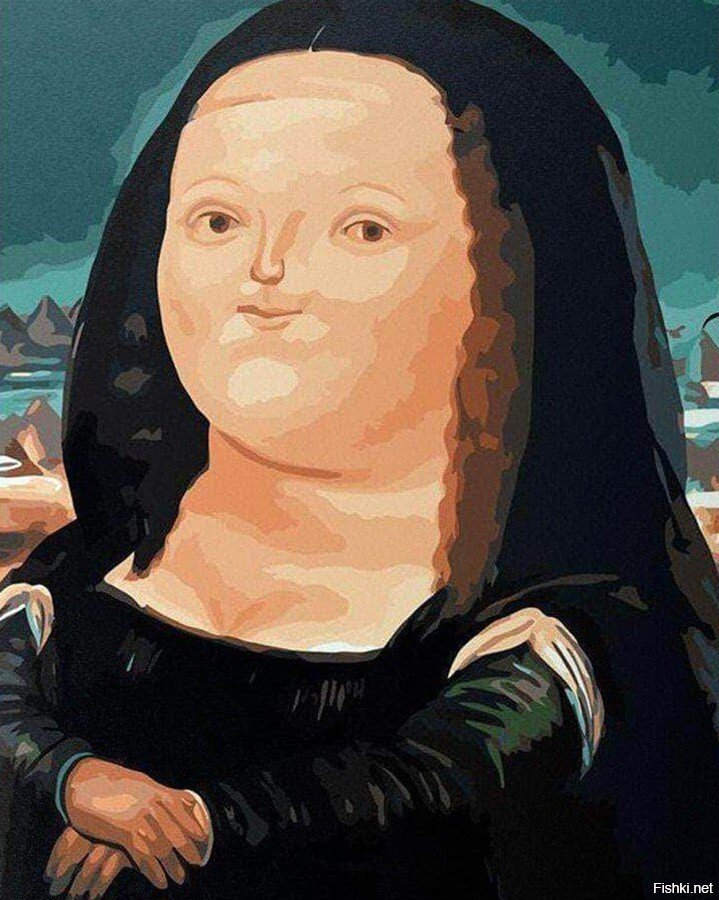 В картину Леонардо да Винчи "Мона Лиза" на днях кинули тортиком