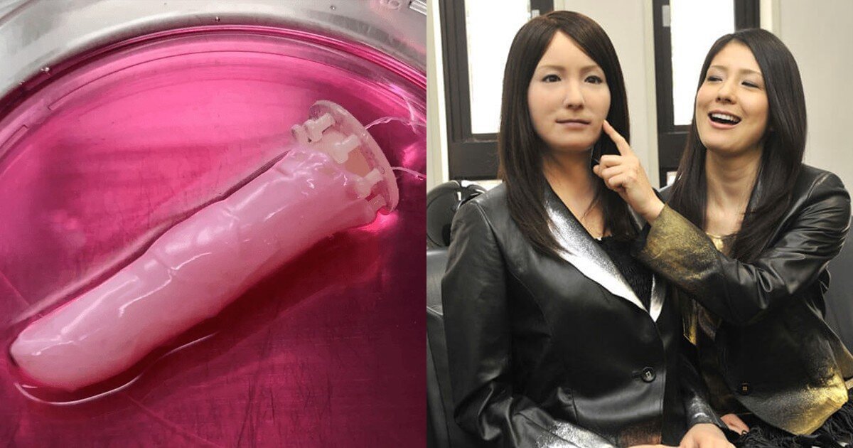 Робот в обличии человека: в Японии роботизированный палец покрыли кожей