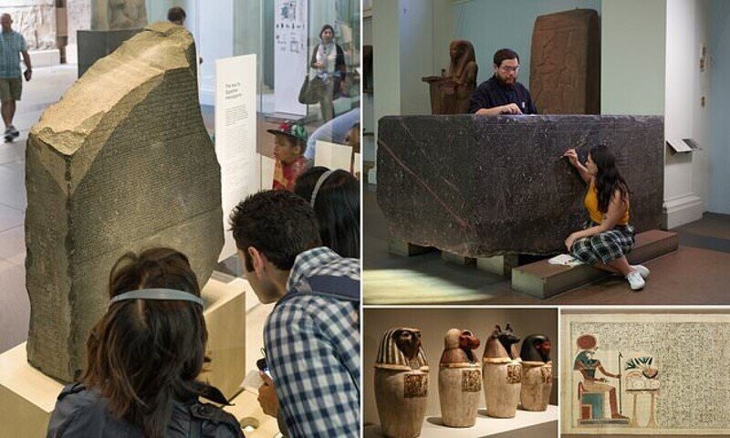 В Британском музее покажут Розеттский камень