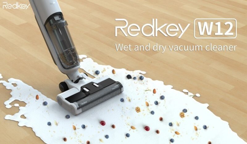 Простой в использовании пылесос для влажной и сухой уборки Redkey W12 со скидкой 60%
