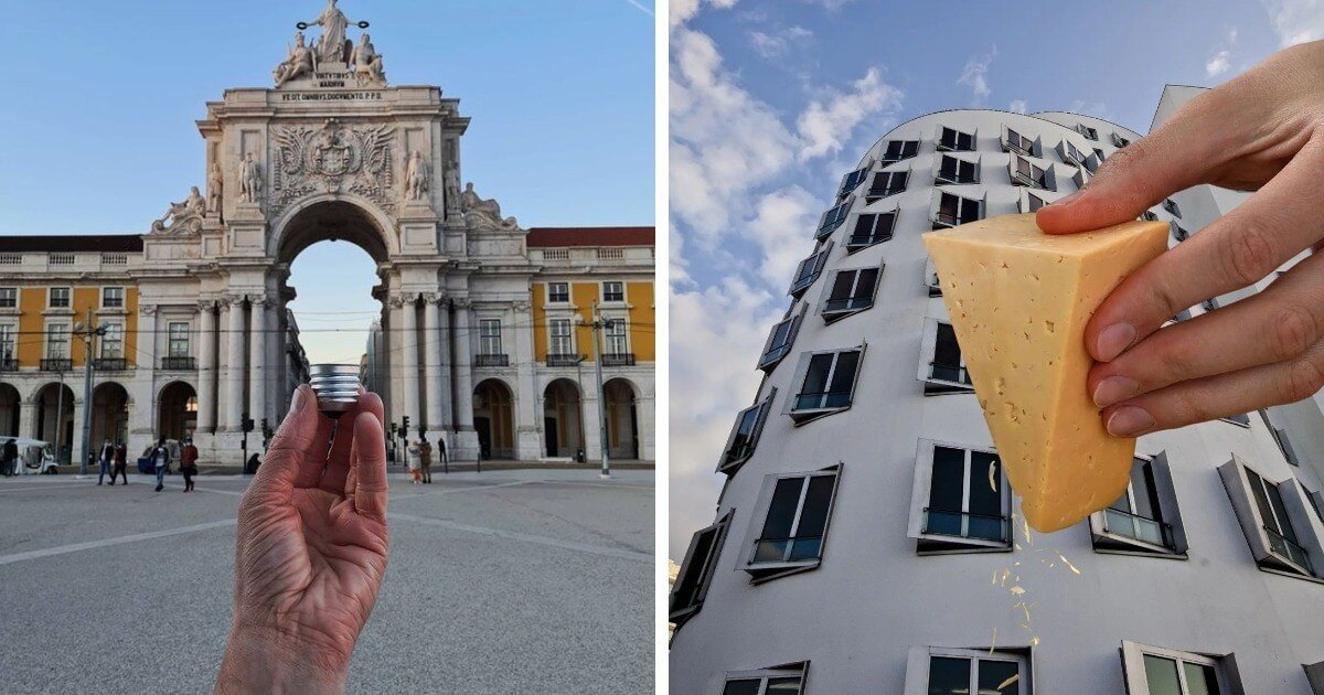 Как обычный предмет может изменить весь кадр:  17 сюрреалистических фотографий от португальца