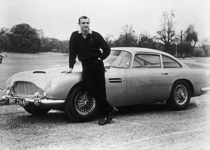 Личный Aston Martin DB5 Шона Коннери продан за 2,4 миллиона долларов