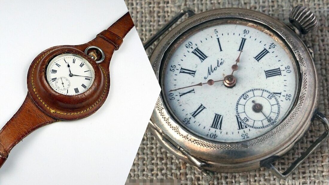 Из-за чего 100 лет назад карманные часы начали носить на руке