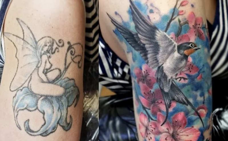 16 людей, которые пожалели о сделанной татуировке - и переделали ее