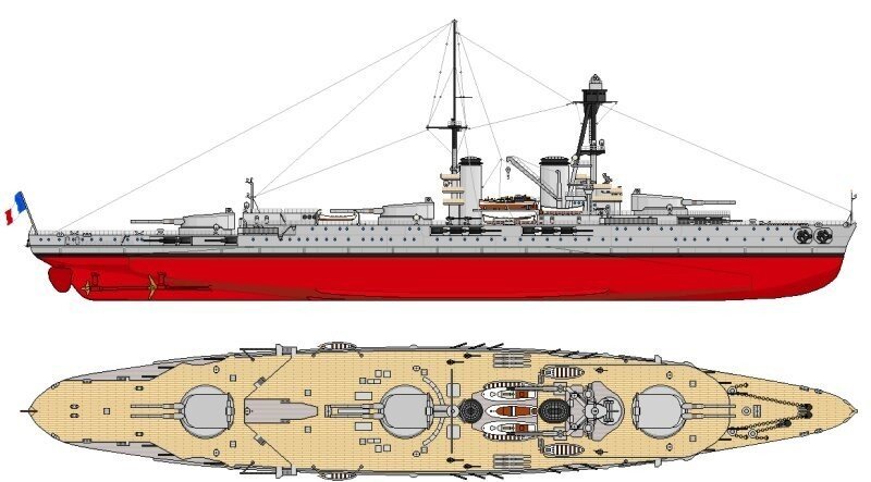 Линкоры типа «Норманди». Когда амбиции проигрывают времени