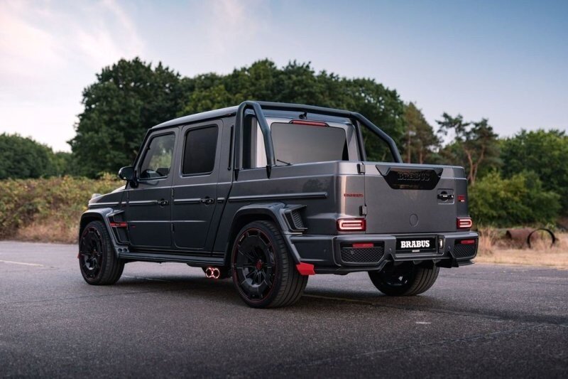 Brabus P 900 Rocket Edition — дьявольский пикап мощностью 900 «лошадей»