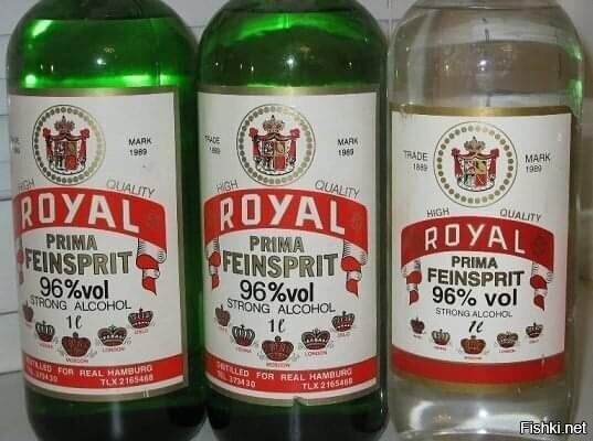 Куда пропал спирт Royal