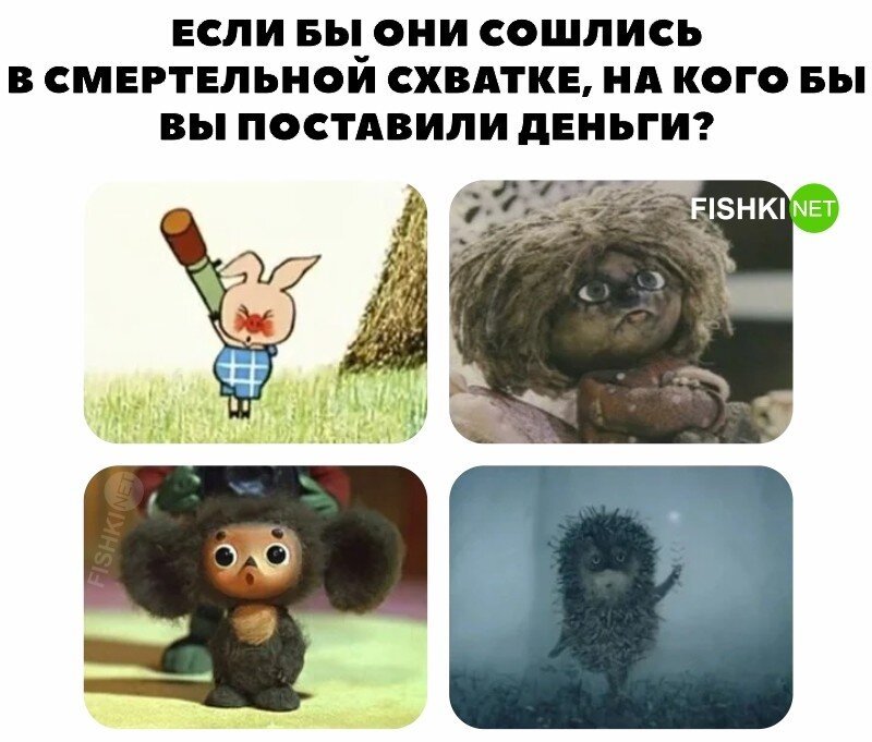 Ставлю на Чебурашку!