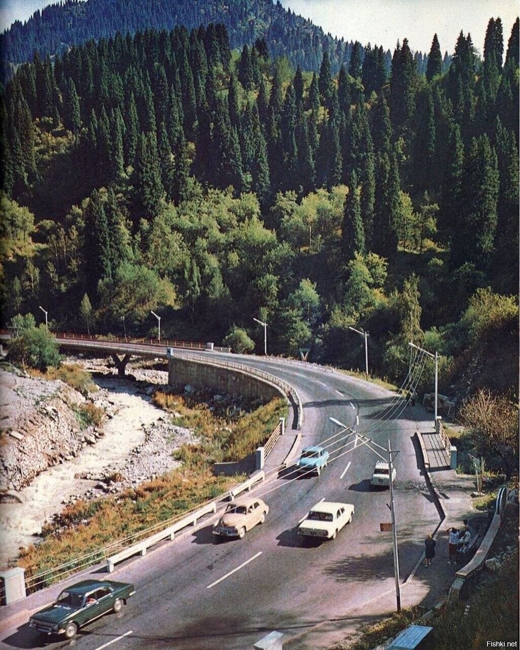 Дорога на Медеу, 1985 год