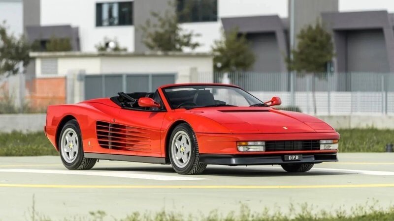 Супер-редкий Ferrari Testarossa Pininfarina Spider 1990 года, который проехал всего 400 километров