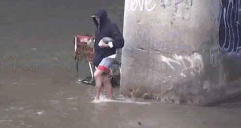 Древний способ рыбалки