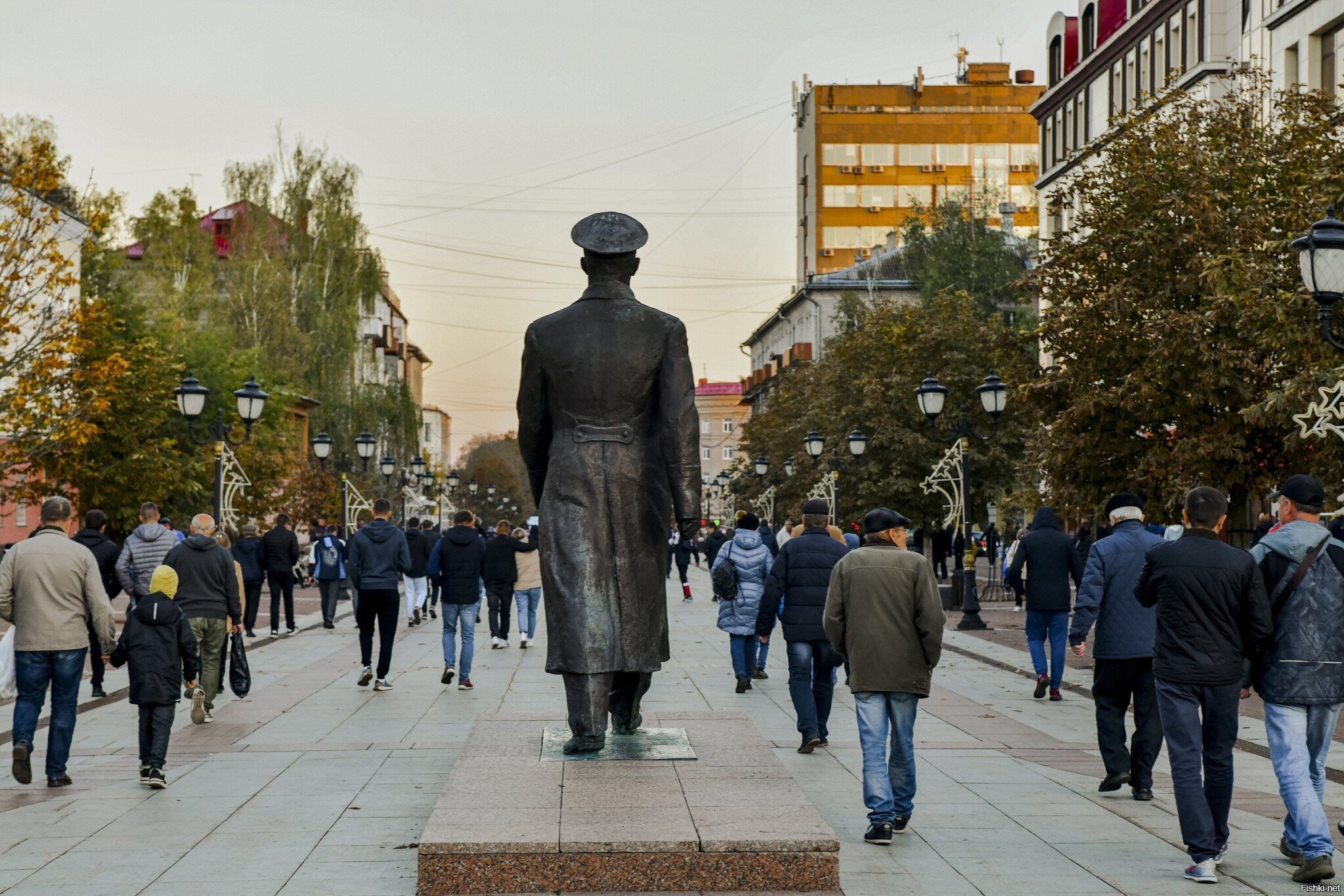 На демонстрацию