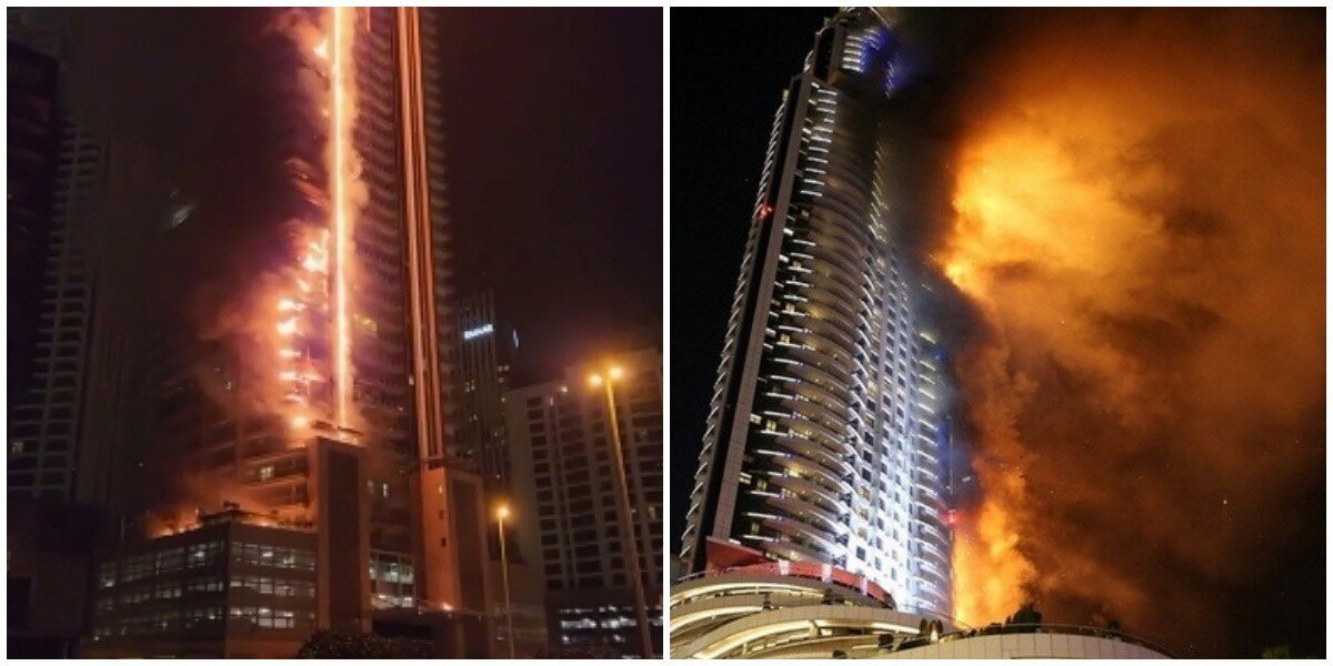 В Дубае загорелся небоскрёб крупнейшего арабского застройщика Emaar