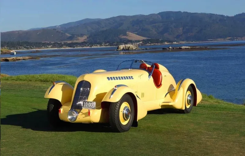 Mormon Meteor Duesenberg Special 1935 года: американский автомобиль-рекордсмен