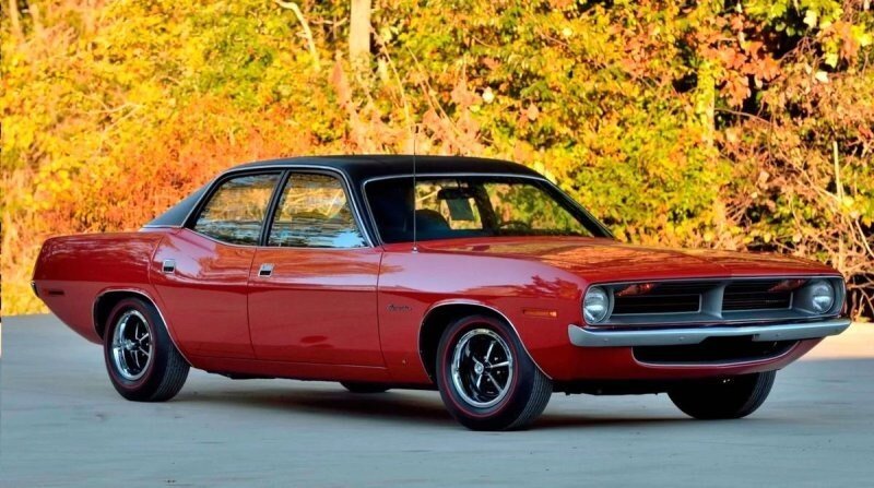 Единственный в мире четырехдверный Plymouth Barracuda 1970 года отправляется на аукцион