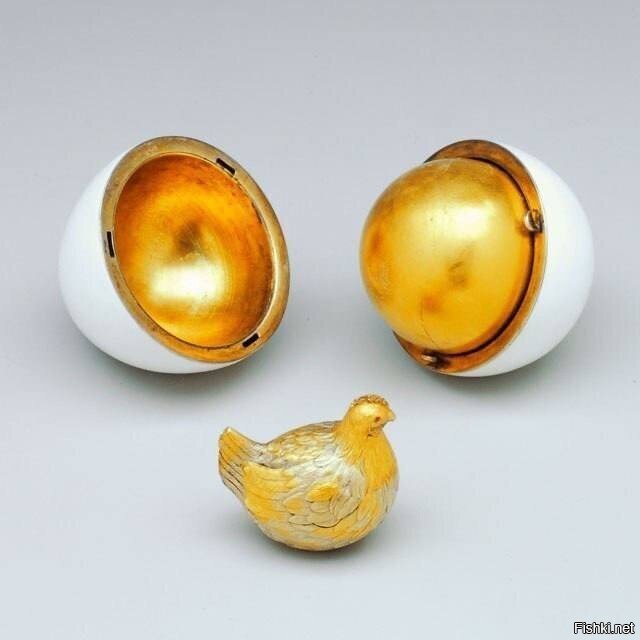 Первое яйцо Карла Фаберже