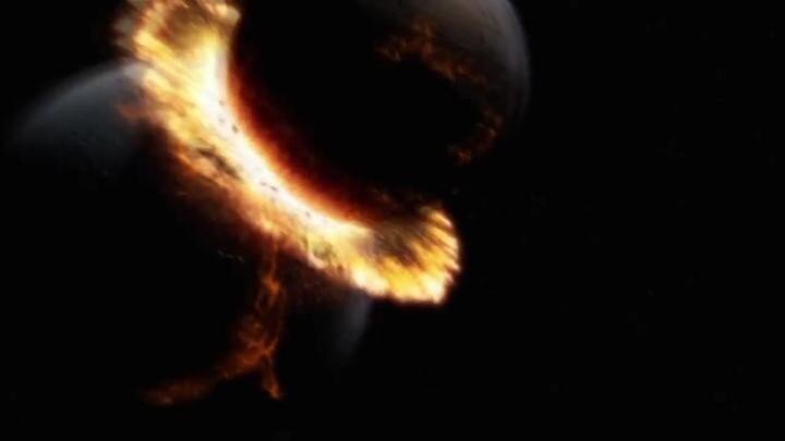 Как образовалась Луна - версия, принятая как официальная в 1984 году