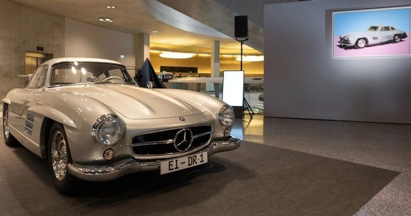 Отреставрированный Mercedes-Benz 300 SL Gullwing: муза Энди Уорхола выставлена на продажу