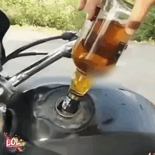 Веселый моцоцикл