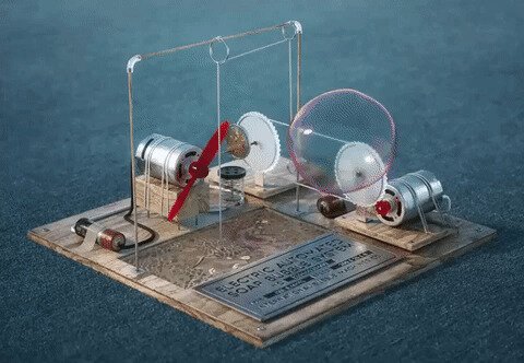 Маленький, но гордый завод мыльных пузырей