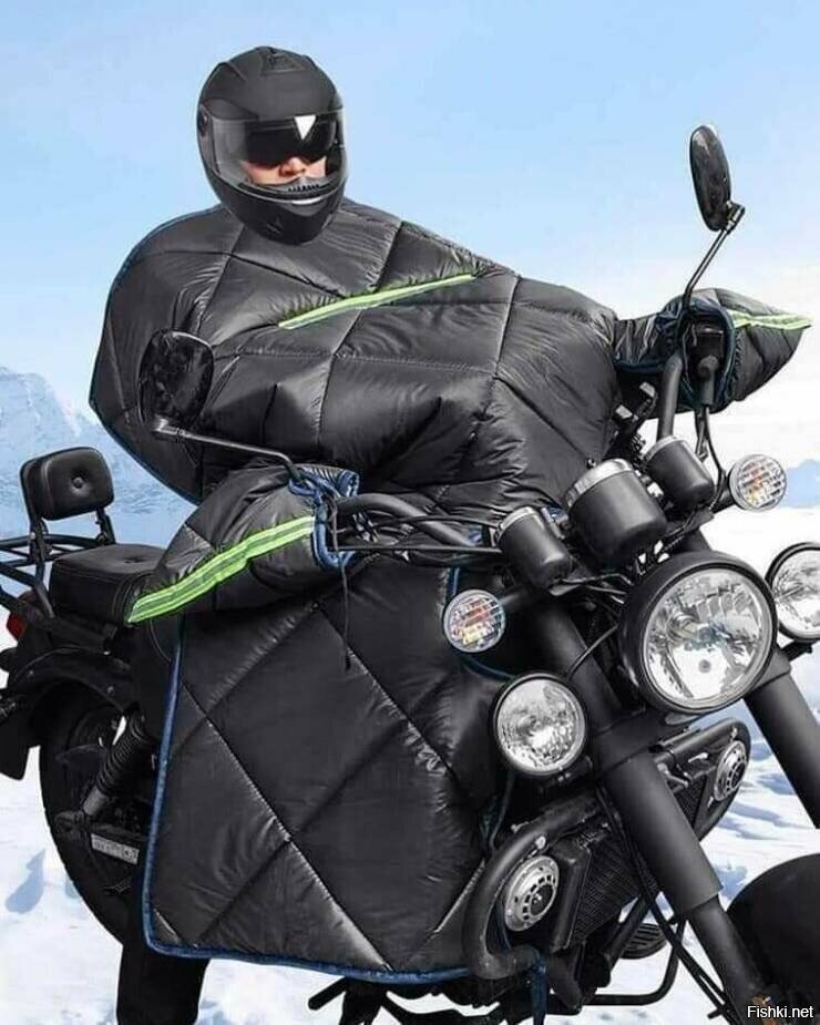 особенности вождения мотоцикла в зимний период