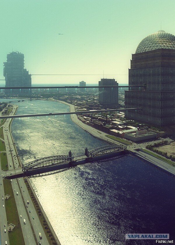 Большеохтинский мост (мост Петра Великого)