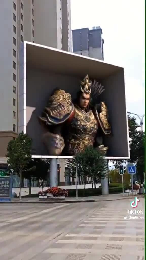 Эффектная 3D реклама