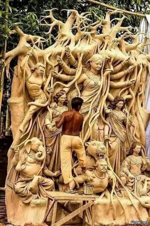 Из корней дерева