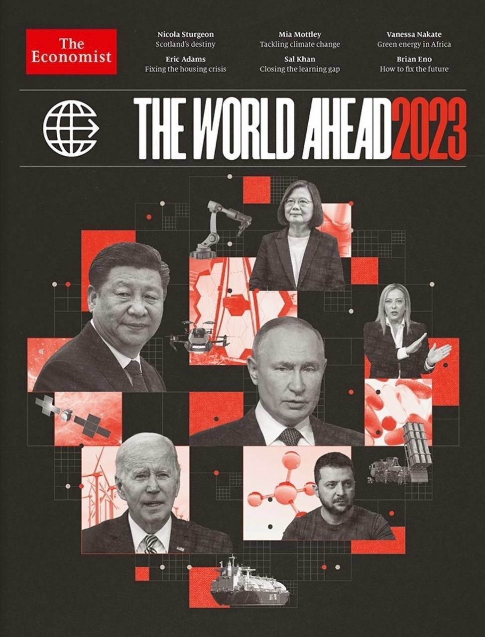 Загадка обложки The Economist: Ротшильды показали, каким будет мир в следующем году