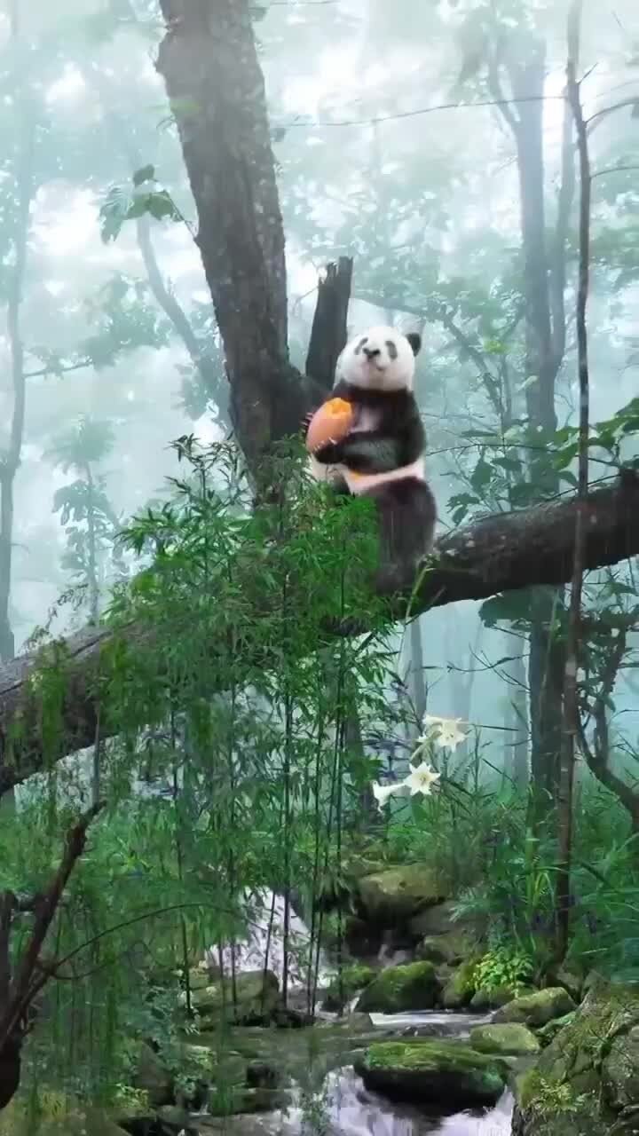 Завтрак у панды)