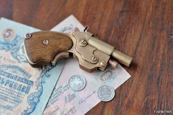 Стимпанковский карманный пистолет