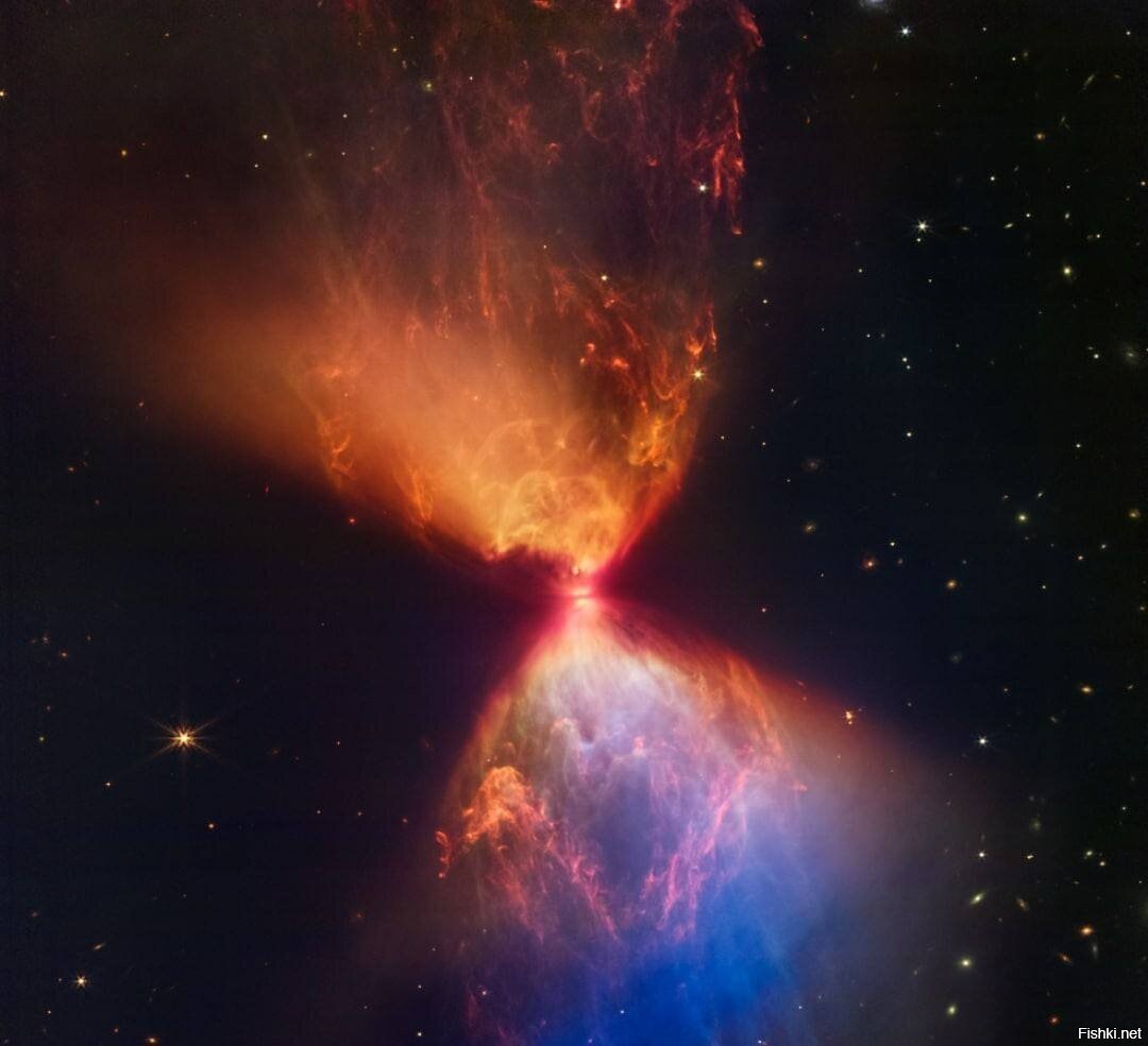 Телескоп Уэбба снял, как рождается новая звезда