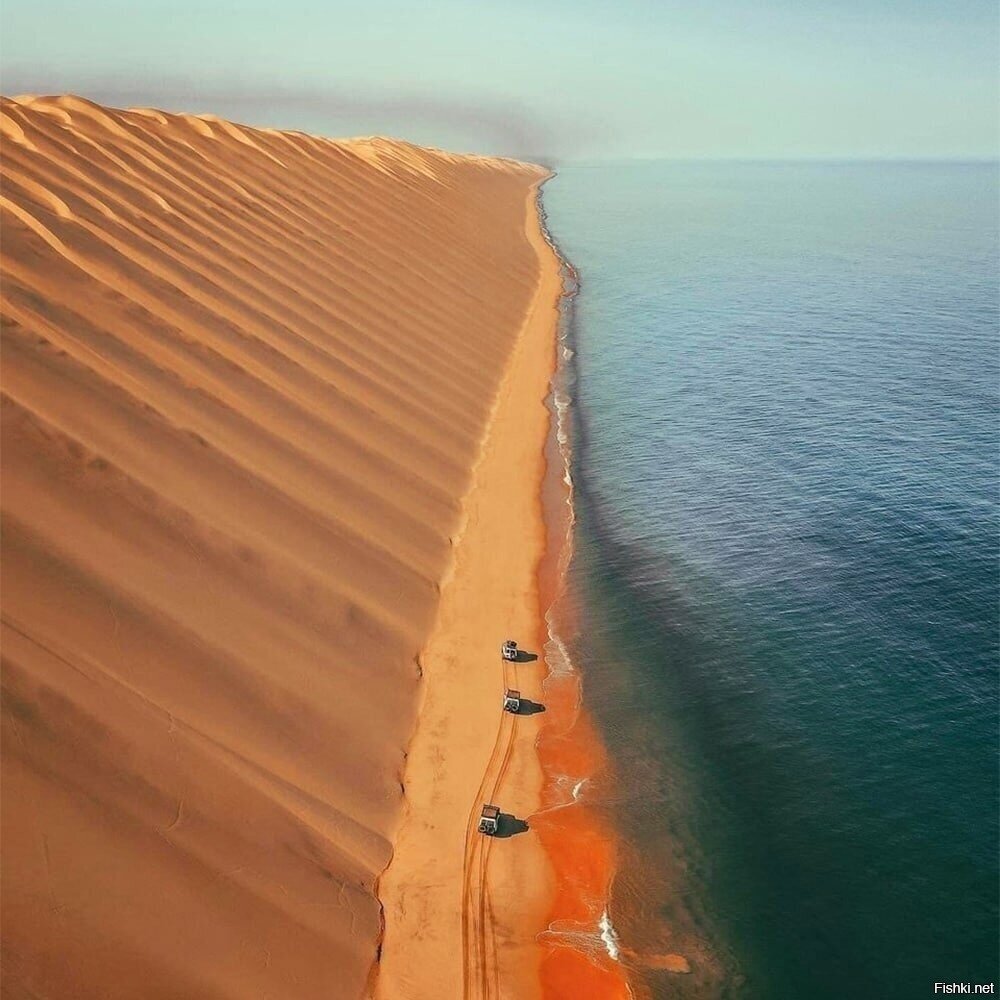 Kрай пустыни Намиб