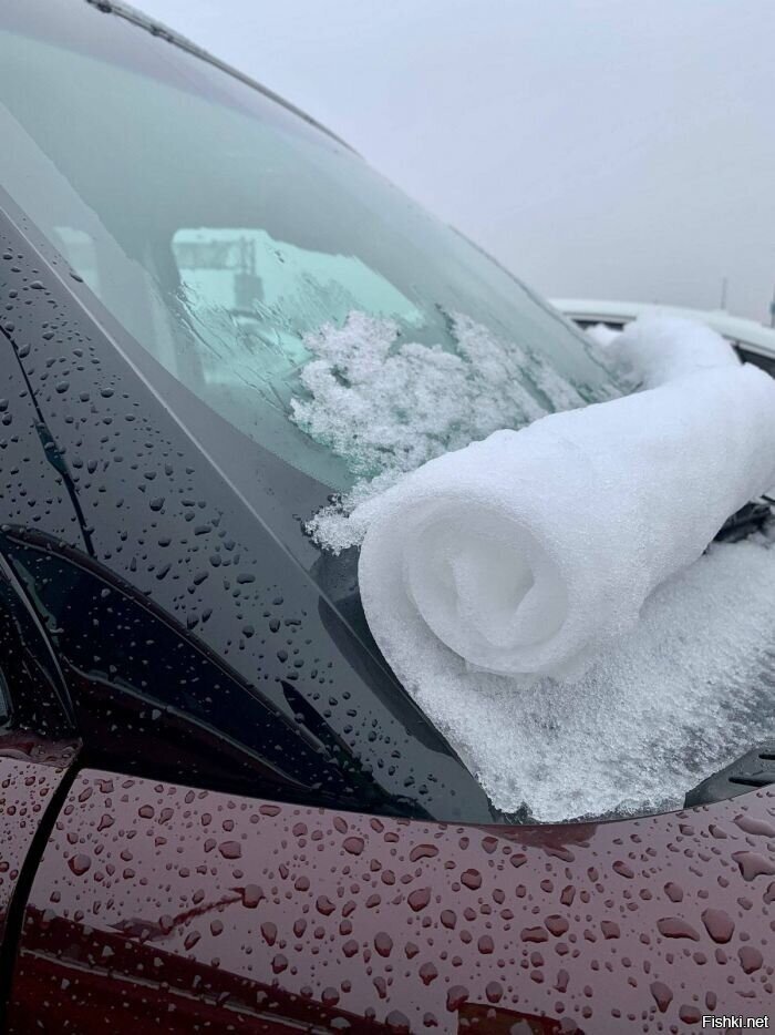 Зима, однако