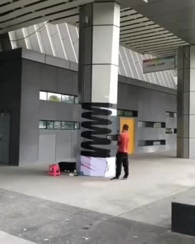 Расписал колонну