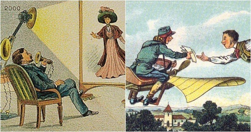 Как люди себе представляли наше время 120 лет назад