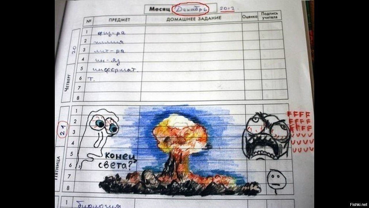 Что-то долго нам не сообщают о дате нового конца света