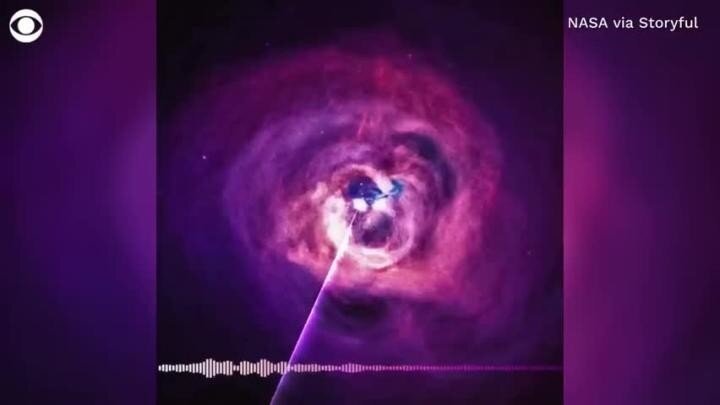 Вот так звучит черная дыра, которая расположена на расстоянии более 200 млн с...