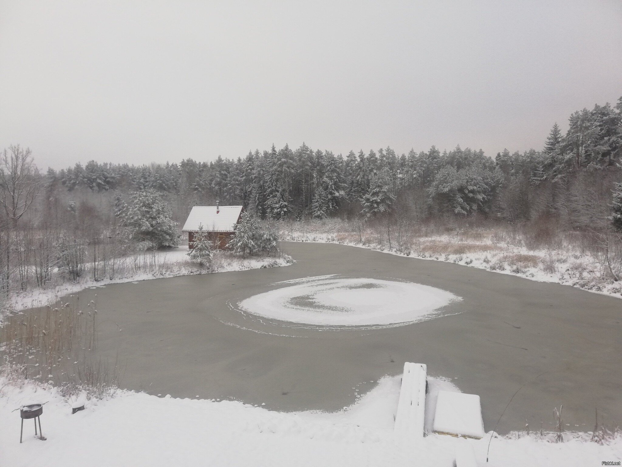 А из нашего окна