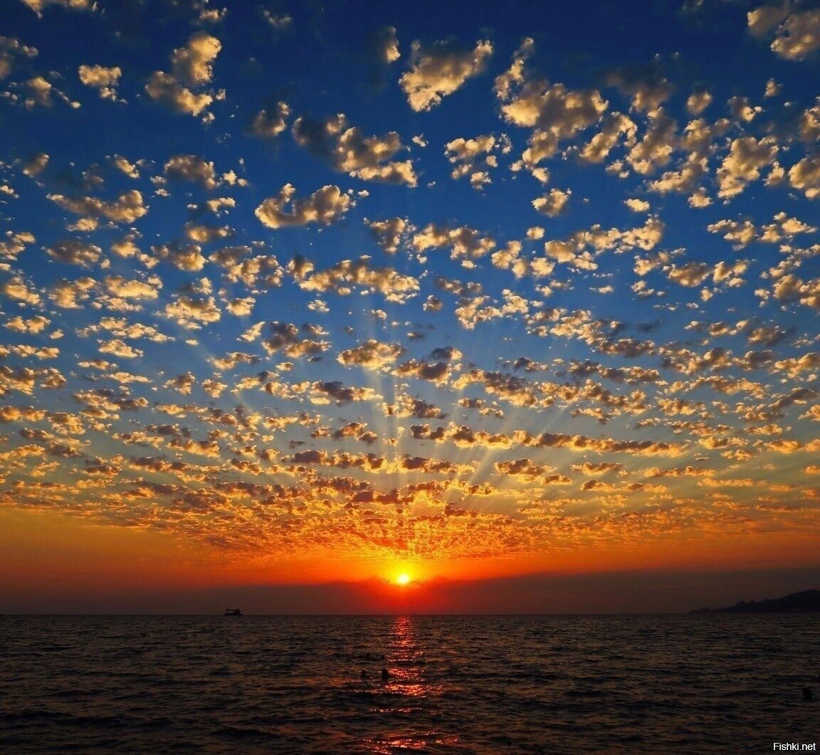 Красивый закат