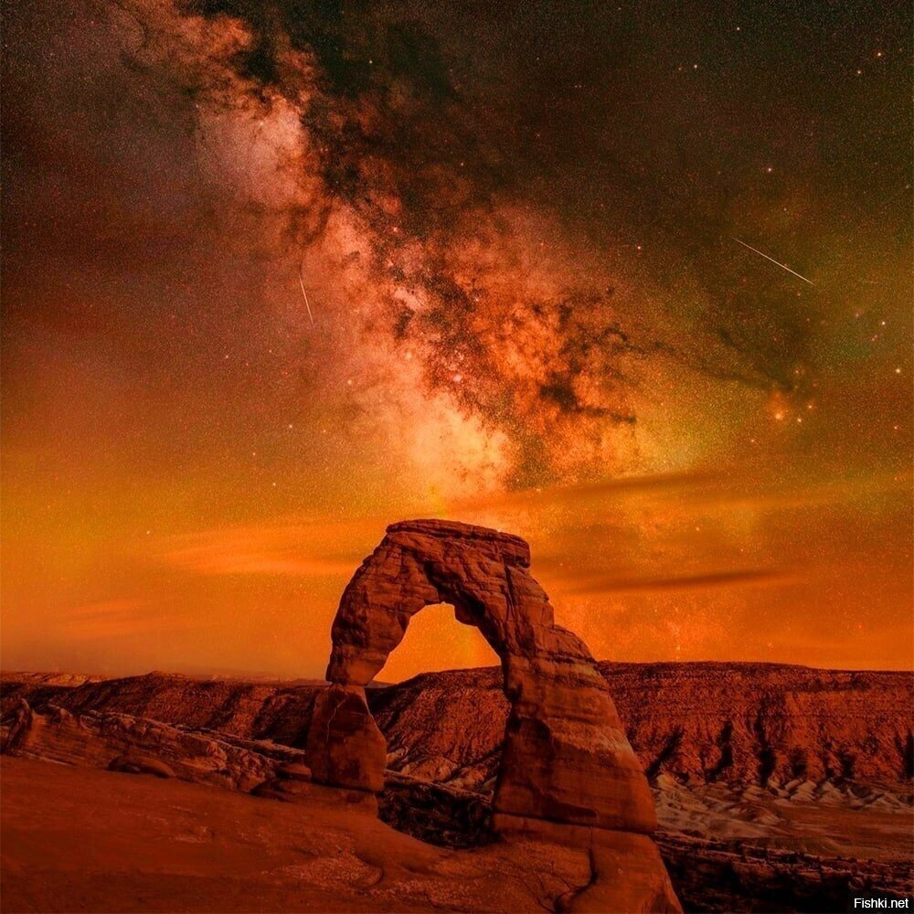 Млечный Путь над Ютой