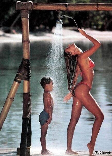 Чешская модель Паулина Поризкова для Sports Illustrated US, 1986 год