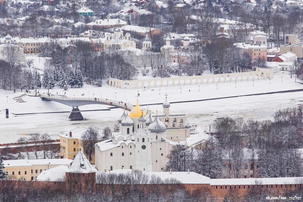 доброй ночи из Великого Новгорода